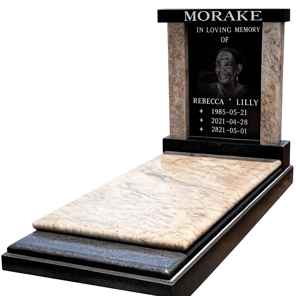 LifeStone 28 granite tombstone design