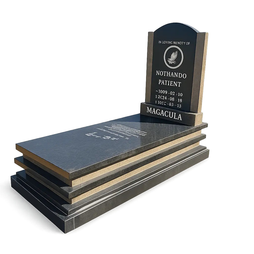 LifeStone 38 granite tombstone design